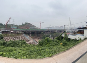 重庆白居寺长江大桥项目---重庆建工集团